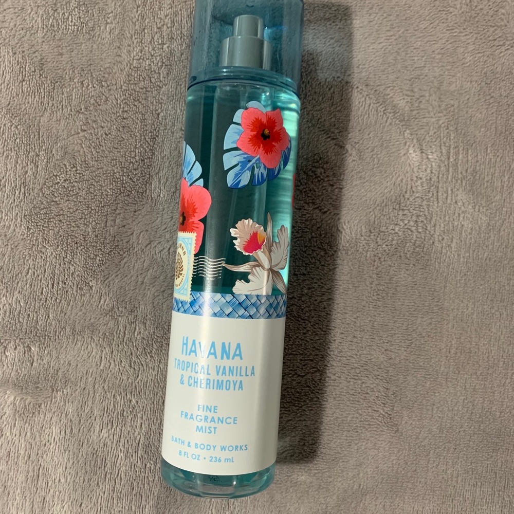 Havana tropical vanilla and Cherimoya